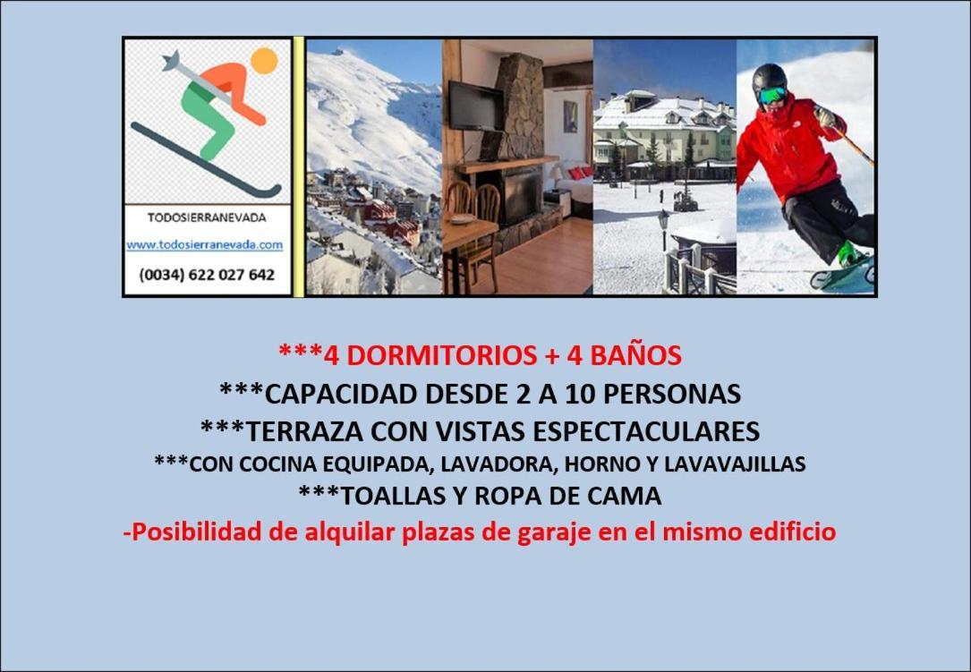 Todosierranevada - Duplex 4 Dormitorios - Vistas Espectaculares A La Montana Sierra Nevada Buitenkant foto